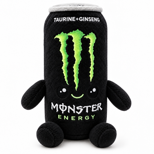 MNSTR Energy Drink Plushie
