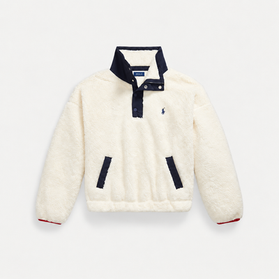 Bear High-Pile Fleece Funnelneck