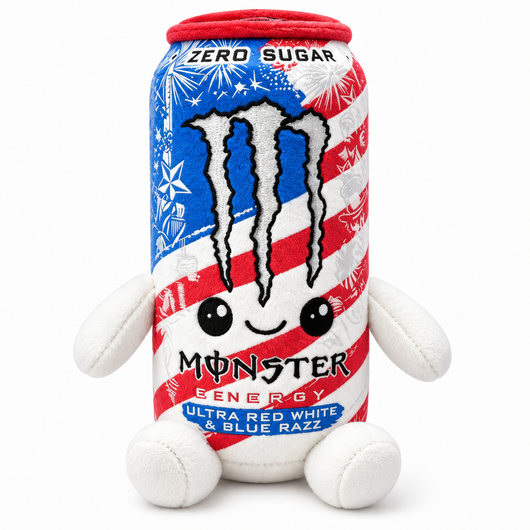 MNSTR Energy Drink Plushie